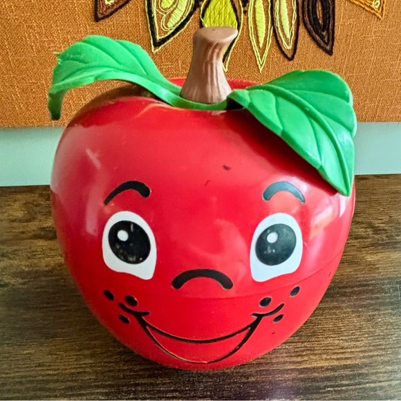 Fisher-Price Other - Fisher~Price| Vintage 1972 FP Happy Apple Musical Chime Baby/Toddler Toy VTG